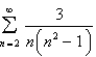 <strong>Determine whether the series is convergent or divergent by expressing as a telescoping sum. If it is convergent, find its sum. .</strong> A) B)diverges C) D) E)