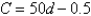 <strong>The monthly cost of driving a car depends on the number of miles driven. Julia found that in October it cost her to drive mi and in July it cost her to drive mi. Express the monthly cost C as a function of the distance driven d assuming that a linear relationship gives a suitable model.</strong> A) B) C) D) E)