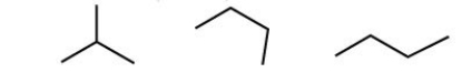 <strong>How many structural isomers are shown here? </strong> A)one B)two C)three D)four
