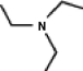 <strong>A common inactive ingredient in products such as sunscreen lotions and shampoo is triethyl amine, also known as TEA. Which of the following is the chemical structure for this compound? (a)(b)(c)(d)</strong> A)a B)b C)c D)d
