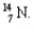 Calculate the energy released in the process of decay of   into   [Note: 1 u = 931.5 MeV/c<sup>2</sup>.]<div style=padding-top: 35px> 