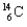 What kind of decay is the decay of into and which particles are being emitted?