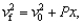 <strong>In the expression where x has units metre (m), and v<sub>f</sub> and v<sub>0</sub> have units m/s, what are the units for P?</strong> A)m/s B)m C)m/s<sup>2</sup> D)no units