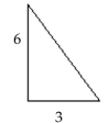 Solve the problem. -Use the Pythagorean Theorem to find the length of the unknown side of the triangle. Write the answer as a radical in simplified form.
