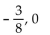 <strong>Determine the value or values that are excluded from the following expression. </strong> A) B) C) D)