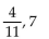 <strong>Determine the value or values that are excluded from the following expression. </strong> A) B)7 C)-7 D)none