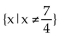<strong>Determine the domain of the function. </strong> A) B) C) D)