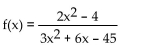 <strong>Determine the domain of the function. </strong> A) B) C) D)