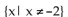 <strong>Determine the domain of the function. </strong> A) B) C) D)