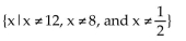 <strong>Determine the domain of the function. </strong> A) B) C) D)