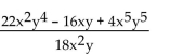<strong>Simplify the rational expression. </strong> A) B) C) D)