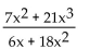 <strong>Simplify the rational expression. </strong> A) B) C) D)