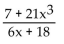 <strong>Simplify the rational expression. </strong> A) B) C) D)