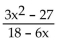 <strong>Simplify the rational expression. </strong> A) B) C) D)