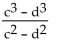 <strong>Simplify the rational expression. </strong> A) B)c+ d C) D)
