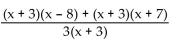 <strong>Simplify the rational expression. </strong> A) B) C) D)