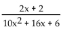 <strong>Simplify the rational expression. </strong> A) B) C) D)
