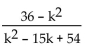 <strong>Simplify the rational expression. </strong> A) B) C) D)