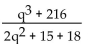 <strong>Simplify the rational expression. </strong> A) B) C) D)