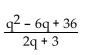 <strong>Simplify the rational expression. </strong> A) B) C) D)