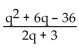 <strong>Simplify the rational expression. </strong> A) B) C) D)