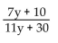 <strong>Simplify the rational expression. </strong> A) B) C) D)