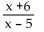 <strong>Simplify the rational expression. </strong> A) B) C) D)