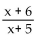 <strong>Simplify the rational expression. </strong> A) B) C) D)