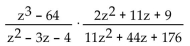 <strong>Multiply. </strong> A) B) C) D)