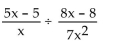 <strong>Divide. </strong> A) B) C) D)