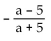 <strong>Divide. </strong> A)-1 B) C) D)