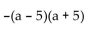 <strong>Divide. </strong> A)-1 B) C) D)