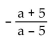 <strong>Divide. </strong> A)-1 B) C) D)