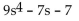 <strong>Determine whether the expression is a polynomial. If the expression is a polynomial, state whether it is a monomial, binomial, or trinomial. If the expression is not a polynomial, indicate why not. </strong> A)monomial B)trinomial C)not polynomial, no variable in last term D)binomial