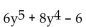 <strong>Determine whether the expression is a polynomial. If the expression is a polynomial, state whether it is a monomial, binomial, or trinomial. If the expression is not a polynomial, indicate why not. </strong> A)binomial B)monomial C)trinomial D)not polynomial, no variable in last term
