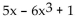 <strong>Write the polynomial in descending order of the variable x. If the polynomial is already in descending order, so state. Give the degree of the polynomial. </strong> A)descending order, degree 4 B)descending order, degree 5 C) D)