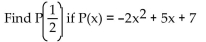 <strong>Evaluate the polynomial function at the given value. </strong> A) B)9 C) D)- 9