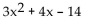 <strong>Simplify. </strong> A) B) C) D)