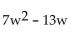 <strong>Simplify. </strong> A) B) C) D)