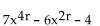 <strong>Simplify. Assume that all exponents represent natural numbers. </strong> A) B) C) D)