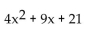 <strong>Find an expression for the perimeter of the figure. </strong> A) B) C) D)