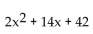 <strong>Find an expression for the perimeter of the figure. </strong> A) B) C) D)