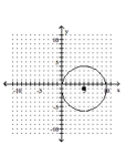 <strong>Graph the equation. - ( x + 5 ) ^ { 2 } + ( y + 1 ) ^ { 2 } = 25 </strong> A) B) C) D)