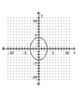 <strong>Graph the equation. - \frac { x ^ { 2 } } { 16 } + \frac { y ^ { 2 } } { 9 } = 1 </strong> A) B) C) D)