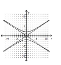 <strong>Graph the equation. - \frac { x ^ { 2 } } { 4 } + \frac { y ^ { 2 } } { 9 } = 1 </strong> A) B) C) D)