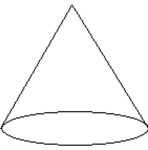 <strong>Identify the solid. </strong> A)pyramid B)cylinder C)sphere D)cone
