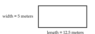 <strong>Find the ratio described as a fraction in simplest form. -Find the ratio of the width to the perimeter of the rectangular garden sketched below. </strong> A) \frac { 5 } { 14 } B) \frac { 2 } { 7 } C) \frac { 1 } { 7 } D) \frac { 2 } { 5 }