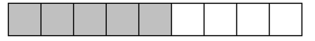 <strong>Draw and shade a part of a diagram to represent the figure. - \frac { 5 } { 8 } of a d of a diagram</strong> A) B) C) D)