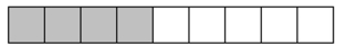<strong>Draw and shade a part of a diagram to represent the figure. - \frac { 4 } { 9 } of a di of a dagram</strong> A) B) C) D)