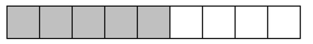 <strong>Draw and shade a part of a diagram to represent the figure. - \frac { 4 } { 9 } of a di of a dagram</strong> A) B) C) D)